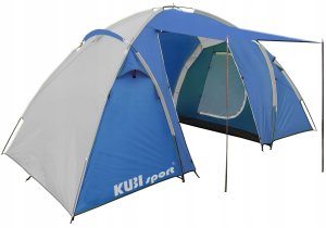 Namiot Rodzinny 4 Osobowy Turystyczny Kempingowy Outdoor KUBISPORT 1