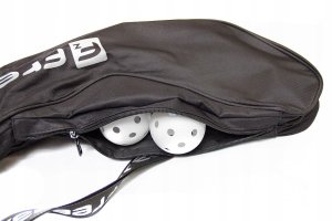 Torba na 2 Kije do Unihokeja Czarna Solidna Wytrzymała KUBISPORT 103 cm 2