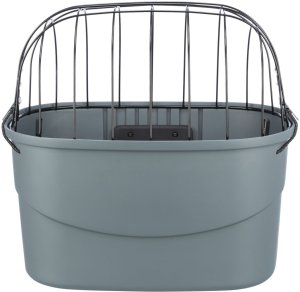 TRIXIE 13096, Front, Bicycle basket, Plastic, Grey, 5 kg, 420 mm 3