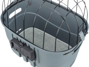 TRIXIE 13096, Front, Bicycle basket, Plastic, Grey, 5 kg, 420 mm 6