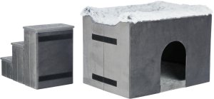 Trixie TRIXIE 38039, Cave pet bed, Indoor, Cat, Grey, Rectangular, Monochromatic 2