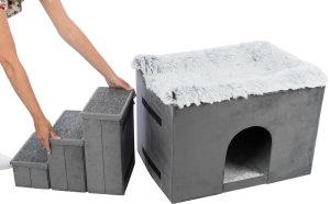 Trixie TRIXIE 38039, Cave pet bed, Indoor, Cat, Grey, Rectangular, Monochromatic 7