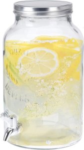 Dozownik do napojów słoik z kranikiem, 4 l 2