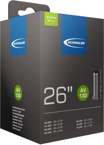 Schwalbe 10425740, Schrader valve, 26", 54 - 75 mm, 4 cm, Rubber, Black 1