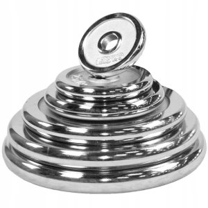 Obciążenie chromowane 2,5 kg, 30 mm 5