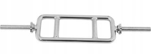 Gryf kratownica do tricepsów 90cm 30mm 10kg gwintowany 3
