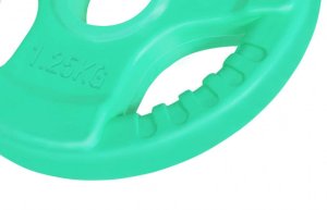 OBCIĄŻENIE 1,25 KG OLIMPIJSKIE ŻELIWNE GUMOWANE 3