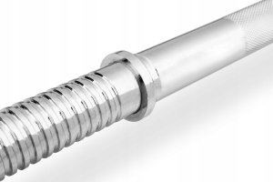 Zestaw 2 gryfów na hantli 35 cm 30 mm gwintowanych 9