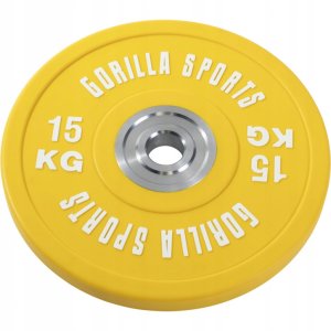Profesjonalne obciążenie typu Bumper 15kg 1