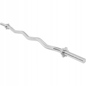 Zestaw gryfów prosty łamany krótkie chromowane z zaciskami 5