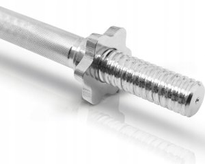 Zestaw gryfów prosty łamany krótkie chromowane z zaciskami 8