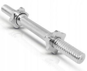 Zestaw gryfów prosty łamany krótkie chromowane z zaciskami 9