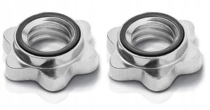 Zestaw gryfów prosty łamany krótkie chromowane z zaciskami 10