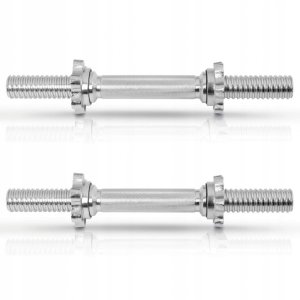 Zestaw 2 sztuki gryfy 42 cm chromowane gwintowane 2