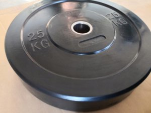 Obciążenie gumowane typu Bumper 25kg, 50 mm 4