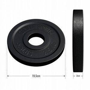 Obciążenie żeliwne Olympia 50/51 mm 10 kg 3