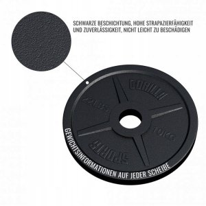 Obciążenie żeliwne Olympia 50/51 mm 10 kg 5