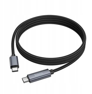 Kabel USB Hoco USB-C - USB-C 1 m Czarny 2