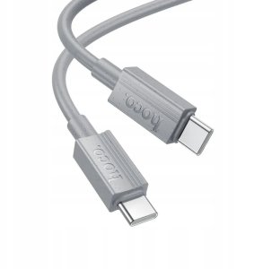 HOCO kabel Typ C do Typ C 3A 60W X107 1 m szary 1