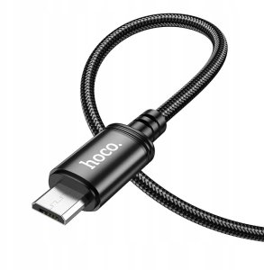 Kabel USB Hoco USB-A - USB-C 1 m Czarny 3