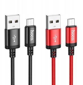 Kabel USB Hoco USB-A - USB-C 1 m Czarny 4