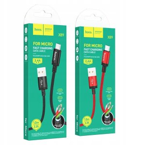 Kabel USB Hoco USB-A - USB-C 1 m Czarny 6
