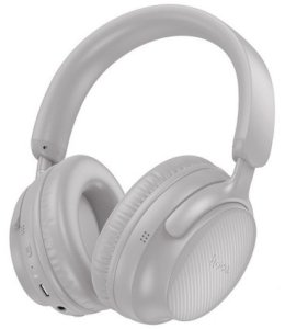 HOCO słuchawki bezprzewodowe bluetooth nagłowne W53 szare 1