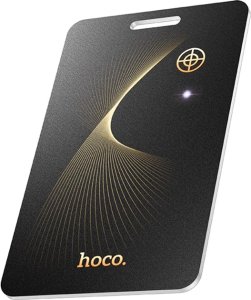 HOCO inteligentne urządzenie pozycjonujące / lokalizator w formie karty E92 czarny 2