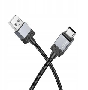 Kabel USB Hoco USB-A - USB-C 1 m Czarny 3