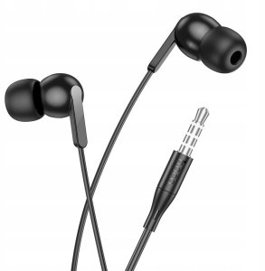 HOCO słuchawki przewodowe Jack 3,5 mm z mikrofonem M124 czarne 9