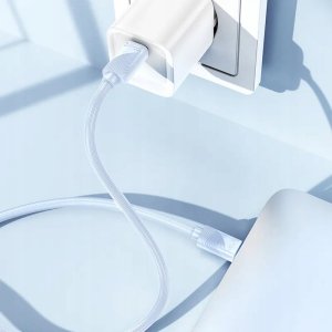 Kabel USB Hoco USB-C - USB-C 1 m Niebieski 4