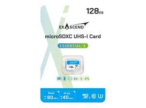 Karta pamięci Exascend Essential-X micro SD 128GB 2