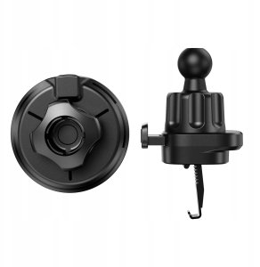 Uchwyt Joyroom JR-ZS412 z ładowarką Qi2 15W, samochodowy, na kratkę nawiewu - czarny 6