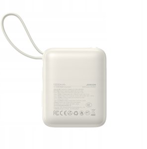 Powerbank Joyroom JR-PBF27 10000mAh 22.5W z wbudowanymi kablami USB-C i Lightning - biały 6