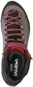 Salewa MTN Trainer Mid GTX Męski Dorosły Ciemnoszary, Szary, Czerwony 1