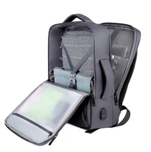 Chill Innovation Chill Voyage 17" PC Backpack, Grey, City, Unisex, 43.2 cm (17"), Notebook compartment, Polyester 2