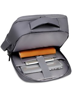 Chill Innovation Chill Voyage 17" PC Backpack, Grey, City, Unisex, 43.2 cm (17"), Notebook compartment, Polyester 3