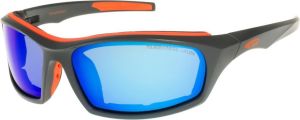 Goggle Okulary przeciwsłoneczne szaro-pomarańczowe (T701-4P) 1