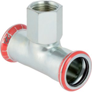 Tee fz 108-3/4''-108mm mf/mf t/varme 1