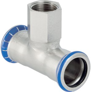 Geberit Mapress tee - 76,1mmx3/4x76,1mm presmf/mf 1