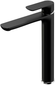 Gustavsberg Bathroom sink faucet Estetic - tall model, Bathroom sink, Brass, Black 1