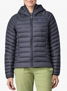Kurtka z kapturem Down Sweater Hoody Women Smolder Blue Patagonia 1
