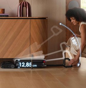 Odkurzacz pionowy Tineco Floor One S9 Artist odkurzacz 2w1 na mokro/sucho 50min pracy 180W 4