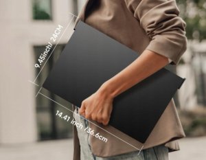 JSAUX FlipGo 16" Pro 2.5K Podwójny przenośny monitor przedłużenie ekranu 4