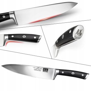 SHAN ZU 14-częściowy zestaw noży kuchennych z blokiem 3