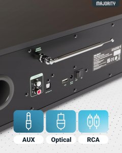 Radio internetowe z odtwarzaczem CD i Bluetooth Majority 2