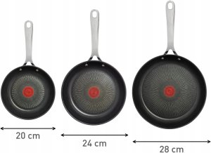Patelnia Tefal zestaw 20cm 3szt. 2