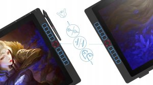 XP-PEN Artist 24 Pro tablet graficzny 2K QHD 23,8'' 90% Adobe RGB 4