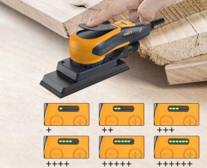 MAXXT bezszczotkowa szlifierka mimośrodowa 3mm 350W 4000-10000obr/mn 198x70 4