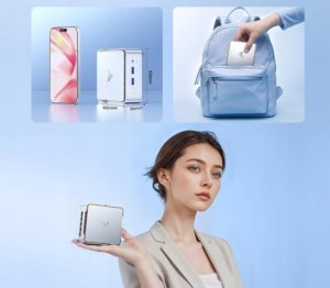 Komputer NiPoGi E2 mini komputer stacjonarny 16 GB DDR4 1024 GB Twin Lake N150 4